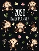 Pimpom Pretty Press - Monkey Planner 2026