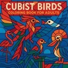 Soso Kiki - Cubist Birds - Coloring Book for Adults