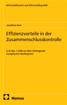 Jonathan Beel - Effizienzvorteile in der Zusammenschlusskontrolle