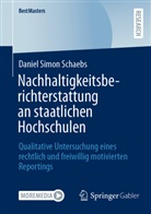 Daniel Simon Schaebs - Nachhaltigkeitsberichterstattung an staatlichen Hochschulen