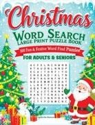 Quillscribe Memoirs - Christmas Word Search Large Print Puzzle Book for Adults & Seniors
