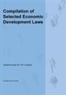 Compilation of Selected Economic Development Laws