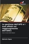 Ephraim Ogwu - La gestione dell'APS e i suoi effetti sul raggiungimento dell'SDG1