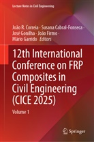 Susana Cabral-Fonseca, João R. Correia, João Firmo, Mário Garrido, José Gonilha, José Gonilha et al - 12th International Conference on FRP Composites in Civil Engineering (CICE 2025)