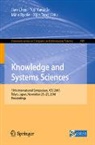 Jian Chen, Mina Ryoke, Xijin Tang, Yuji Yamada - Knowledge and Systems Sciences