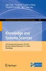 Jian Chen, Thepachai Supnithi, Xijin Tang, Thanaruk Theeramunkong - Knowledge and Systems Sciences