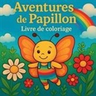 Chris Martin - Aventures de Papillon - Livre de coloriage