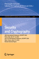 De Capitani di Vimercati, Sabrina De Capitani di Vimercati, Pierangela Samarati - Security and Cryptography