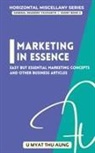 U Myat Thu Aung - Marketing in Essence