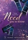 Tanya Carpenter - Need you to know