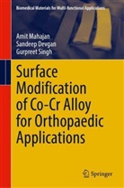 Sandeep Devgan, Amit Mahajan, Gurpreet Singh - Surface Modification of Co-Cr Alloy for Orthopaedic Applications
