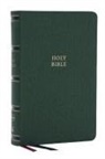 Thomas Nelson, Thomas Nelson - Nkjv, Single Column Reference Bible, Verse By Verse, Green