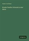 Gustav von Moser - Kranke Familie: Schwank in drei Akten