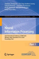Maryam Doborjeh, Kenji Doya, Tadashi Kozuno, Tadashi Kozuno et al, Chi Sing Andrew Leung, Mufti Mahmud... - Neural Information Processing
