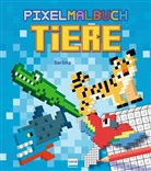 Dan Crisp, Dan Crisp, Ullmann Medien Verlag - Pixelmalbuch Tiere