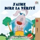 Shelley Admont, Kidkiddos Books - I Love to Tell the Truth (French children's book)