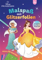 Schwager &amp; Steinlein Verlag - Disney Prinzessin Malspaß mit Glitzerfolien
