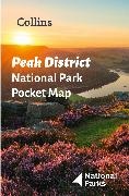  Collins Maps,  National Parks UK - Peak District National Park Pocket Map - The perfect guide to explore this area of outstanding natural beauty