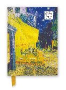 Flame Tree Publishing - Vincent van Gogh: Cafe Terrace Foiled Dot Grid Journal