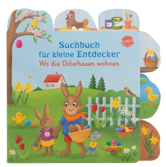 Tanja Andersen, Tanja Andersen - Suchbuch für kleine Entdecker. Wo die Osterhasen wohnen - Erster Suchspaß und Bildwörterbuch ab 18 Monaten. Ostern. Selbstständige Beschäftigung. Kleinkind. Geschenk