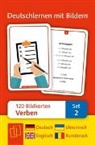Christian Walter - Verben: Set 2 - Deutsch, Englisch, Ukrainisch und Rumänisch