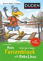 Dorothee Raab, Stefan Leuchtenberg - Mein Ferienblock mit Rabe Linus - Fit für die 4. Klasse