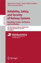 Simon Collart-Dutilleul, Thierry Lecomte, Maurice H. ter Beek - Reliability, Safety, and Security of Railway Systems. Modelling, Analysis, Verification, and Certification