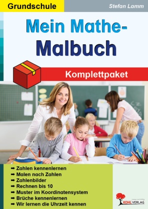 Stefan Lamm - Mein Mathe-Malbuch / Komplettpaket* Preisgünstigeres Paket* der Serie "Mein Mathe-Malbuch"