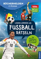 Jonas Dirker - kicker Kids, Lesen lernen mit Fußballrätseln,