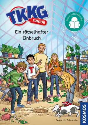 Benjamin Schreuder,  COMICON S.L./ Beroy + San Julian, COMICON S.L./ Beroy + San Julian - TKKG Junior, 5, Ein rätselhafter Einbruch - Ein spannender Kinderkrimi mit TKKG Junior für echte Detektive - Sicher lesen können - für Kinder ab 7 Jahren