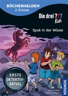 Anne Scheller, Steffen Gumpert - Die drei ??? Kids, Bücherhelden 2. Klasse, Spuk in der Wüste
