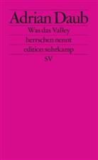 Adrian Daub - Was das Valley herrschen nennt