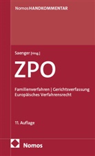 Ingo Saenger - Zivilprozessordnung: ZPO