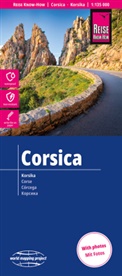 Reise Know-How Landkarte Korsika / Corsica (1:135.000)