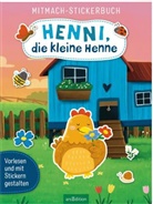 Joschi Mühl, Sarah Dietz - Mitmach-Stickerbuch - Henni, die kleine Henne
