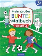 Lena Bellermann - Mein großes buntes Malbuch - Fußball