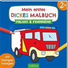 Corina Beurenmeister - Mein erstes dickes Malbuch ab 2 - Polizei & Feuerwehr