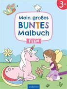 Marlit Kraus - Mein großes buntes Malbuch - Feen