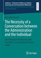 Benedikt Behlert - The Necessity of a Conversation between the Administration and the Individual