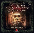 Manfred Lehmann, Uve Teschner, Douglas Welbat - Die geheimnisvolle Fälle von Edgar Allan Poe und Auguste Dupin - Die Schicksalsuhr, 1 Audio-CD (Audio book)