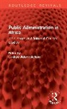 Adamolekun Ladipo - Public Administration in Africa