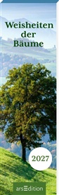 Lesezeichenkalender Weisheiten der Bäume 2027