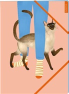 myNOTES Papeterie: Sammelmappe Katzen regieren die Welt