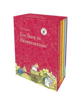 Jill Barklem - Ein Jahr in Brombeerhag Liebevoll neu gestaltete Ausgabe des beliebten Jahreszeiten-Schubers