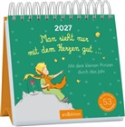 Antoine de Saint-Exupéry, Antoine de Saint-Exupéry - Postkartenkalender Man sieht nur mit dem Herzen gut ... 2027