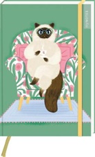 myNOTES Papeterie: Notizbuch A5 Katzen regieren die Welt