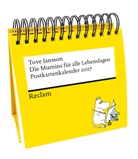 Tove Jansson, Tove Jansson - Die Mumins für alle Lebenslagen. Postkartenkalender 2027
