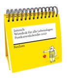 Janosch - Wondrak für alle Lebenslagen. Postkartenkalender 2027