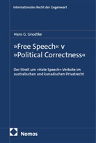 Hans G Gnodtke, Hans G. Gnodtke - "Free Speech" v "Political Correctness"
