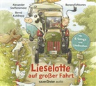 Bananafishbones, Alexander Steffensmeier, Bernd Kohlhepp - Lieselotte auf großer Fahrt, 1 Audio-CD (Livre audio)